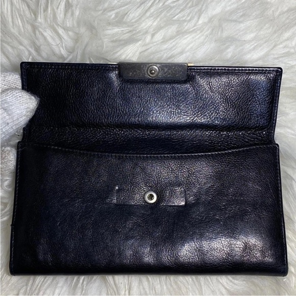 Yves Saint Laurent Midnight Blue Leather Accessory - Picture 5 of 13